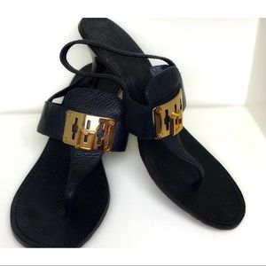 Tory Burch Black Sandals with Heel